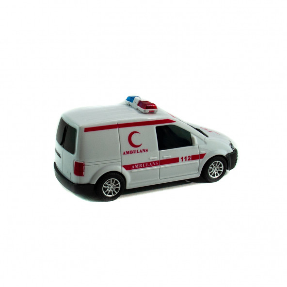 1:20 Ölçek Uzaktan Kumandalı Ambulans Full Fonksiyon - 3