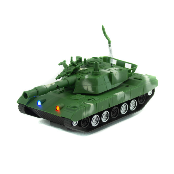 Uzaktan Kumandalı Tank Işıklı Oyuncak Tank Yarım Fonksiyon - 3
