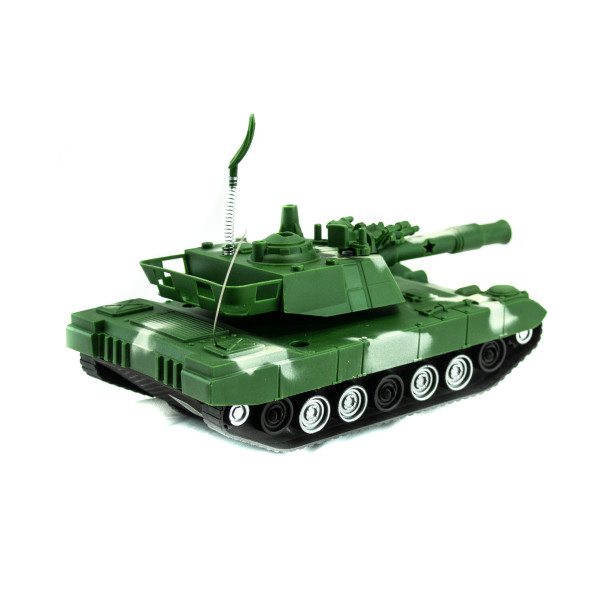 Uzaktan Kumandalı Tank Işıklı Oyuncak Tank Yarım Fonksiyon - 4