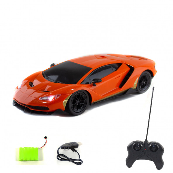 1:14 Uzaktan Kumandalı Lamborghini Işıklı Şarjlı