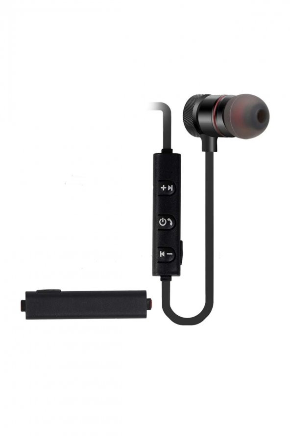 Huawei Uyumlu Cep Telefonu Uyumlu Boyun Askılı Kulakiçi Bluetooth Spor Kulaklık Kulaklıkboyun - 3