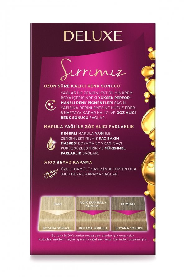 DELUXE SAÇ BOYASI 9-0 SARI - 3