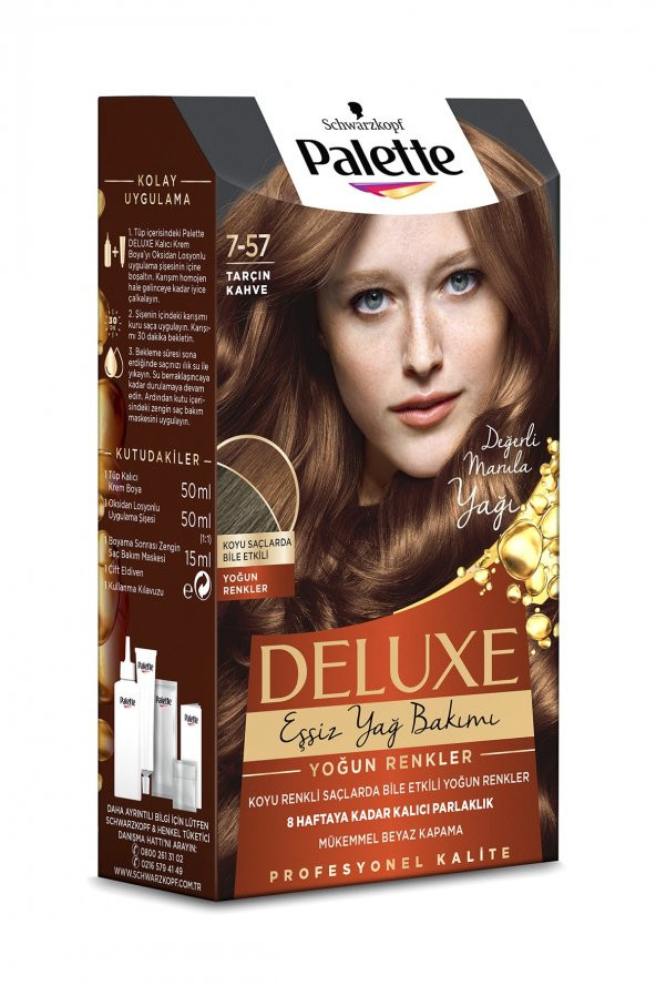 Deluxe Yoğun Renkler 7-57 Tarçın Kahve - 3