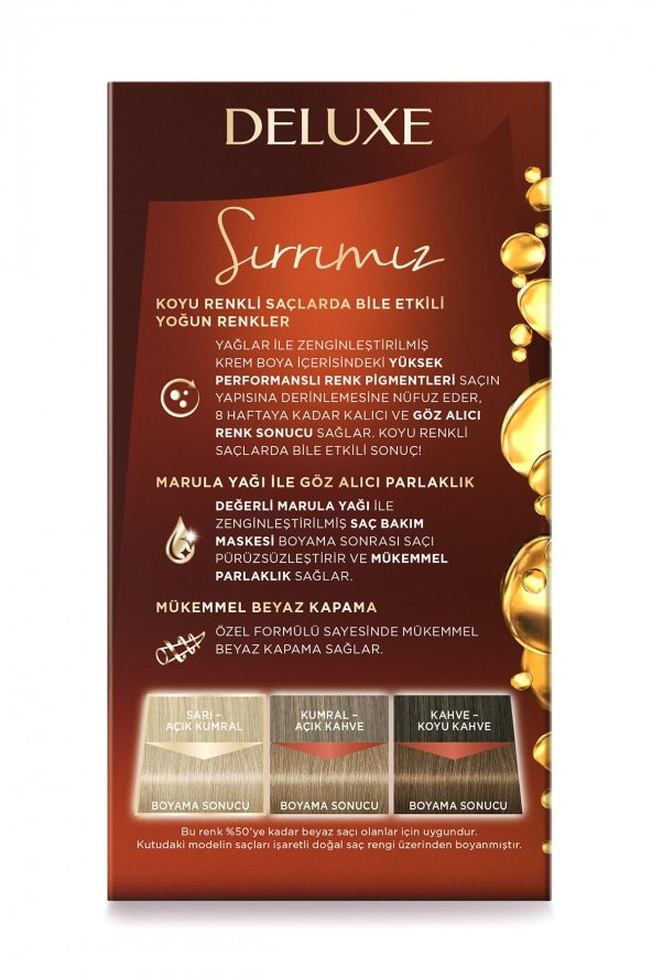 Deluxe Yoğun Renkler 9-1 Elmas Sarısı - 3