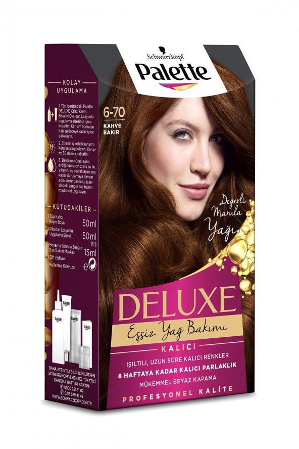 Deluxe 6-70 Kahve Bakır - 4