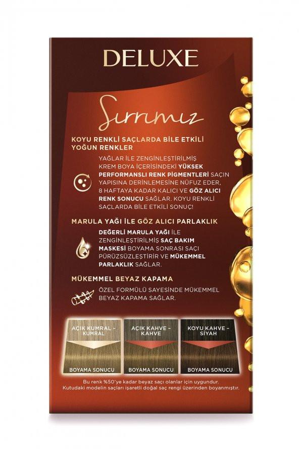 Deluxe Yoğun Renkler 8-01 Küllü Açık Kumral - 3