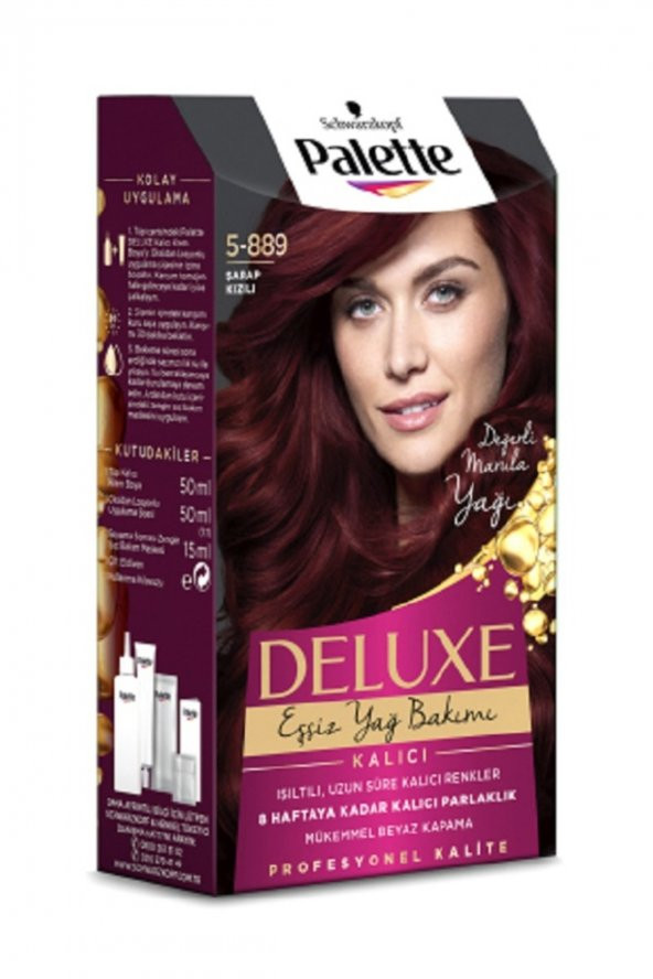 Deluxe 5-889 Şarap Kızılı