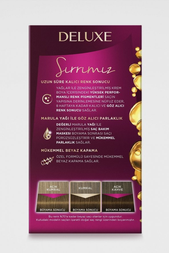 DELUXE SAÇ BOYASI 5-5 IŞILTILI ÇİKOLATA - 4