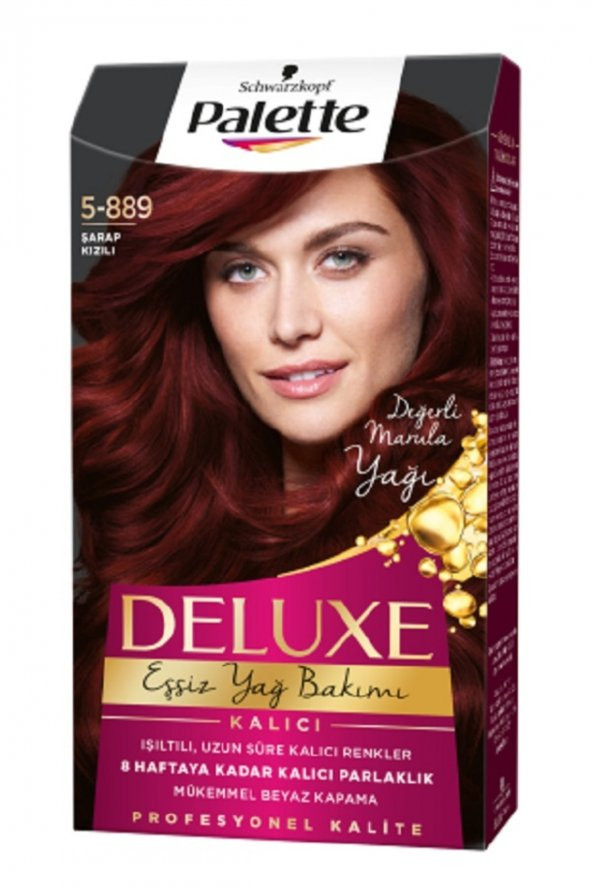 Deluxe 5-889 Şarap Kızılı - 3