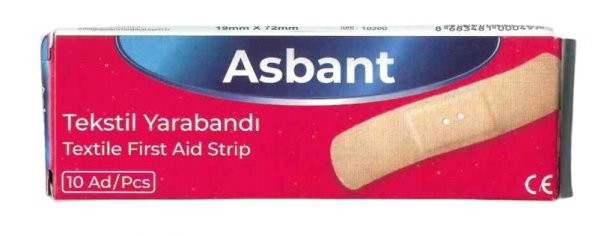 Asbant Tekstil Yarabandı 5 Paket (50 Adet) - 2