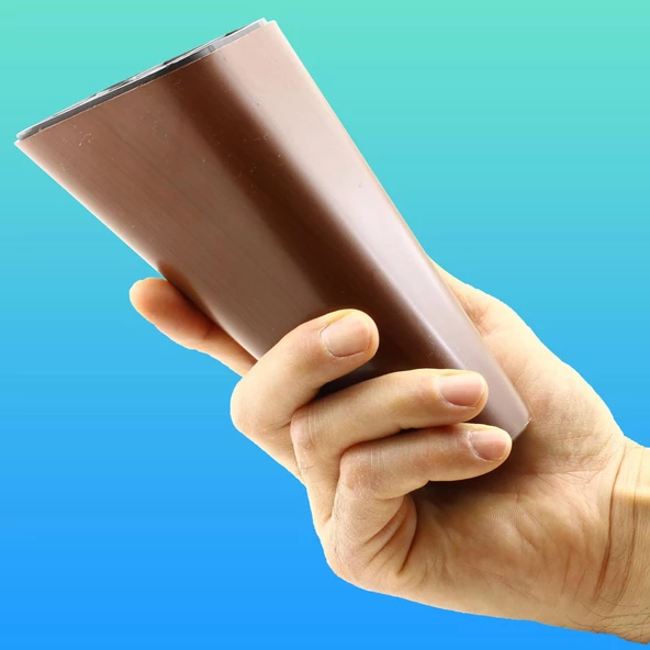 Linden Lüks Mobilya Kanepe Tv Ünitesi Koltuk Ayağı 14 Cm Kahverengi Ahşap Desenli Baza Ayakları - 7