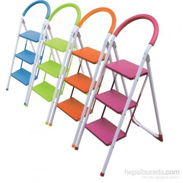 2 li PRATİK MEGA METAL MERDİVEN - 2