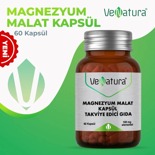 Venatura Magnezyum Malat 60 Kapsül ürün görseli