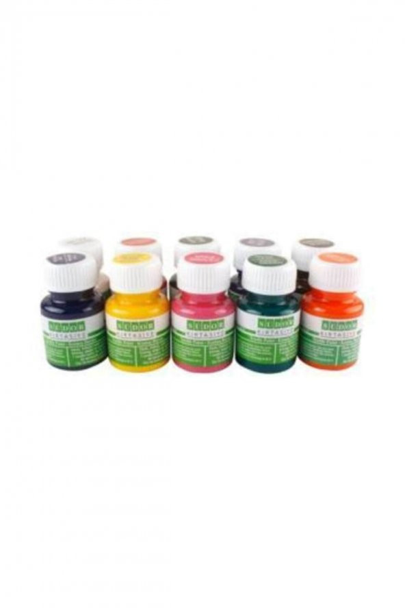 Kumaş Boya Set 10x25ml - 2