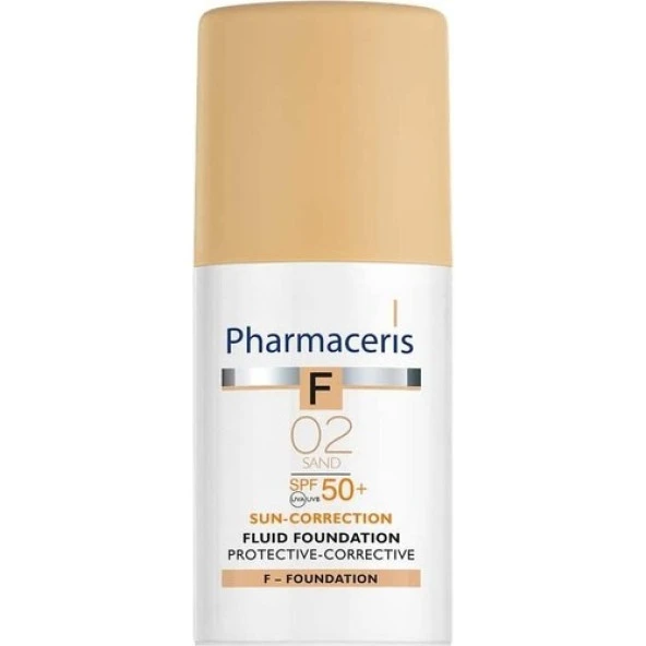 Pharma-ceris spf 50+ Sand 02 Protective Corrective Foundation Fluide 30 ml