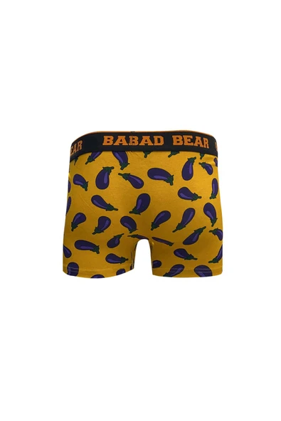Bad Bear 21.01.03.006-C25 Eggplant Erkek Boxer - 2