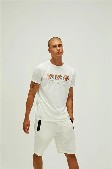 Bad Bear 22.01.07.038-C04 Control Alt Z Erkek T-Shirt - 3