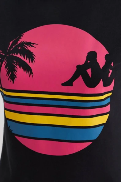 Kappa 371E8CWA0B-1 Authentic Sand Pakita Tk Kadın Spor Tişört - 3