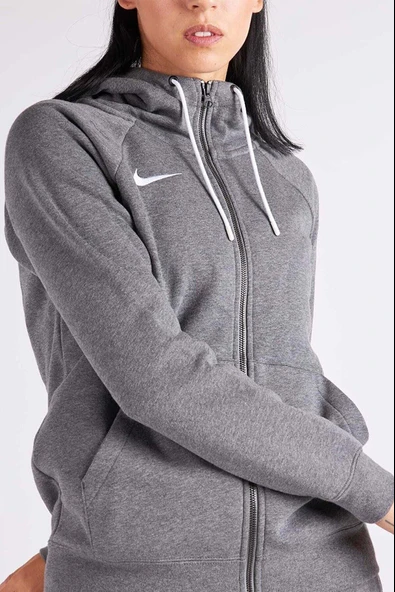 Nike CW6955-071 W Nk Flc Park20 Fz Kadın Sweatshirt - 3