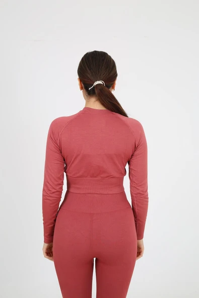 Sportonex SO22F006 Seamless Kadın Crop - 2