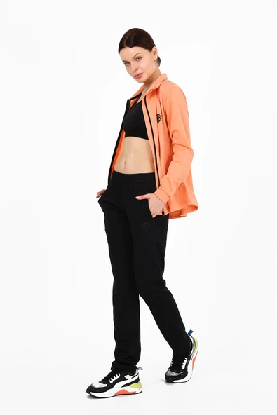 Sportonex SO22F027 Academy Poly Suit Kadın Eşofman Altı - 2