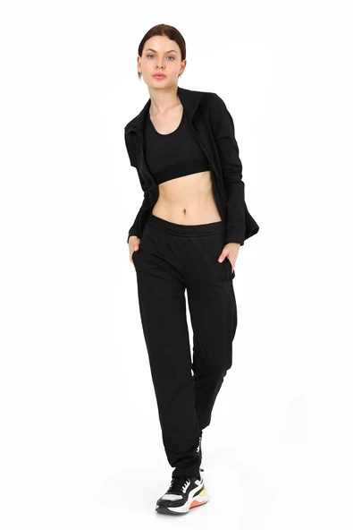 Sportonex SO22F027 Academy Poly Suit Kadın Eşofman Altı - 3