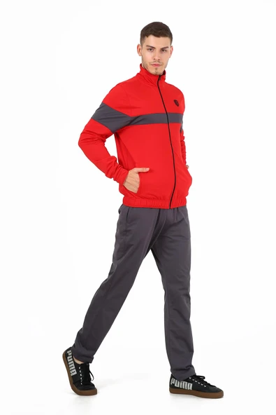 Sportonex SO22F032 Academy Poly Suit Erkek Tek Alt - 2