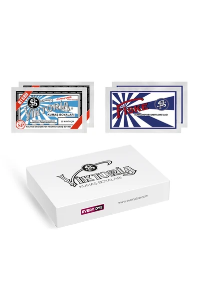 Toz Kumaş Boyası Arkadaş Paket Mavi Açık ürün görseli 1