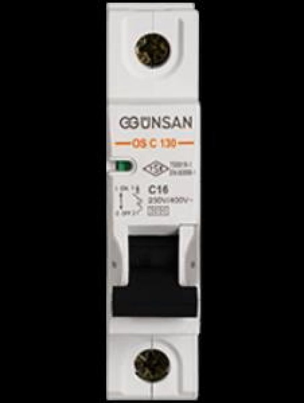 GÜNSAN 2 AMPER OTOMATİK SİGORTA