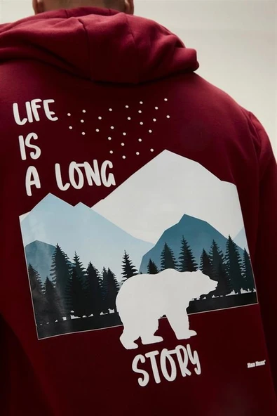 Bad Bear 22.02.12.034-C65 Long Story Erkek Sweatshirt - 5