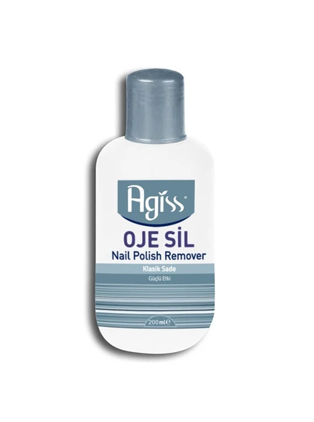 Agıss Aseton Klasik Sade 200 ml