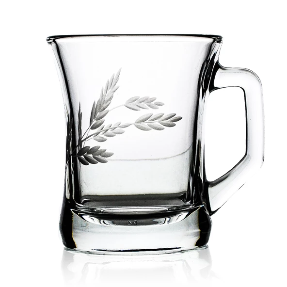 DECOCIA K40 2Lİ CAM KUPA 225CC SÜRGÜN DESENLİ ürün görseli