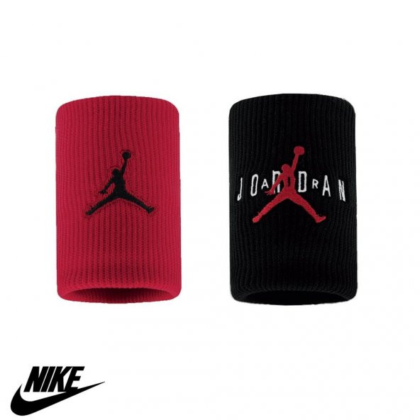 Nike J.100.7579.636.OS Jordan Jumpman Terry Wrist Bands 2 Pk Unisex Bileklik