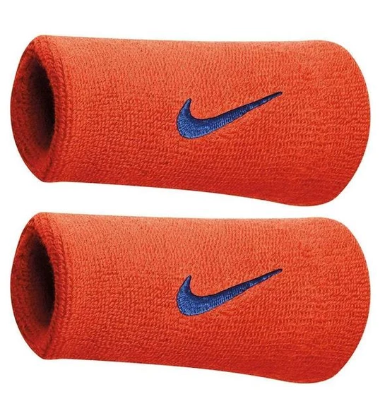 Nike N.000.1586.804.OS Swoosh Doublewide Wristbands 2 Pk Unisex Bileklik