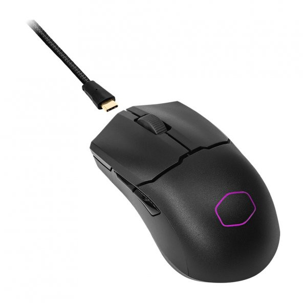 Cooler Master MM712 58GR KABLOSUZ 2.4G/BT ULTRA HAFİF SİYAH RGB OYUNCU MOUSE