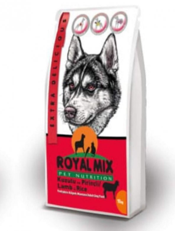 Royal Mix Kuzulu Yetişkin Köpek Maması 15 Kg