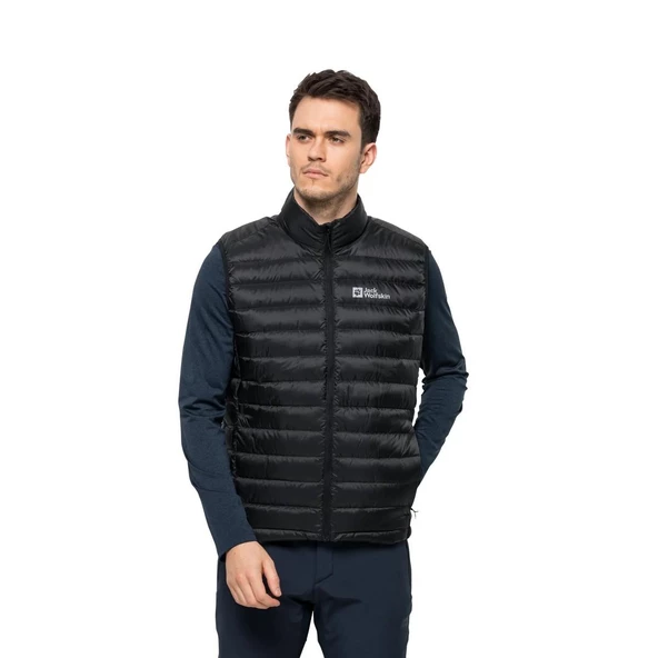 Jack Wolfskin 1207011 Pack & Go Down Vest M Erkek Yelek