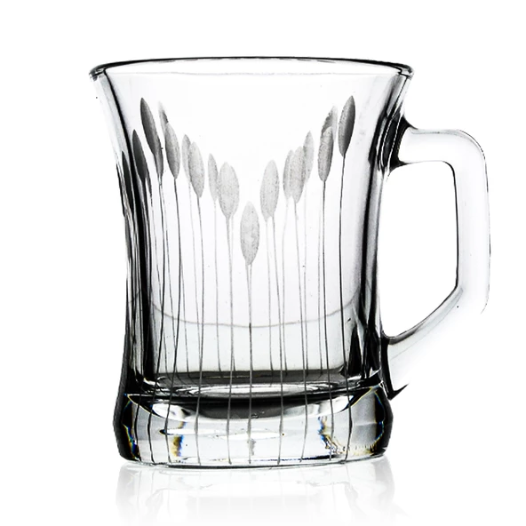 DECOCIA K40 2Lİ CAM KUPA 225CC VEGA DESENLİ ürün görseli