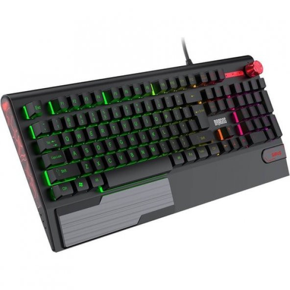 DRAGOS SIRIUS MK019 USB RGB MAKRO BLUE SWITCH MEKANİK KLAVYE
