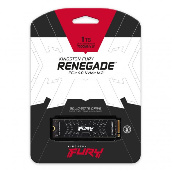 Kingston FURY Renegade SFYRS/1000G 1 TB PCIe 4.0 NVMe M.2 SSD - 1
