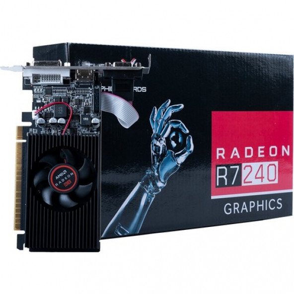 Turbox Radeon R7 240 Knight Zen N 4 GB DDR3 128 Bit Ekran Kartı - Resim 1