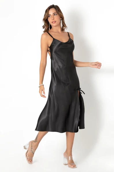 DoReMi Saten Bihter Miorre Gecelik - 7