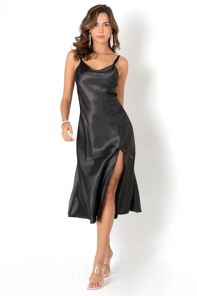 DoReMi Saten Bihter Miorre Gecelik - 9