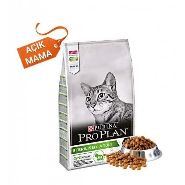 Pro Plan Sterilised Somonlu Kısır Kedi Maması 2 kg Açık Mama