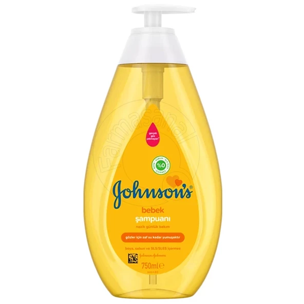 Johnsons Baby Şampuan 750 ml