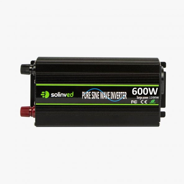 Solinved SLVP Serisi 600 W Tam Sinüs  İnverter 12V - 5