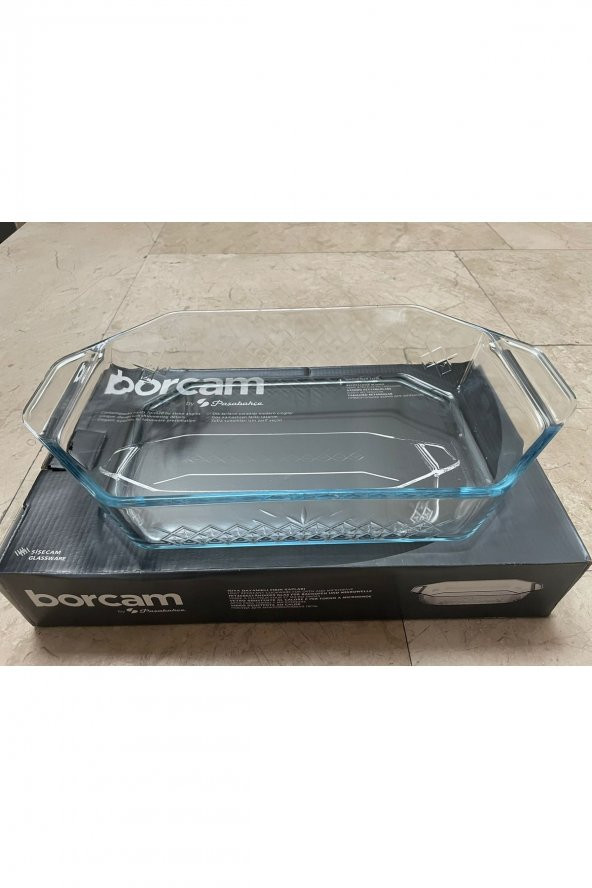 Paşabahçe premium borcam tepsi - borcam fırın ve servis tepsisi 59974 - 3