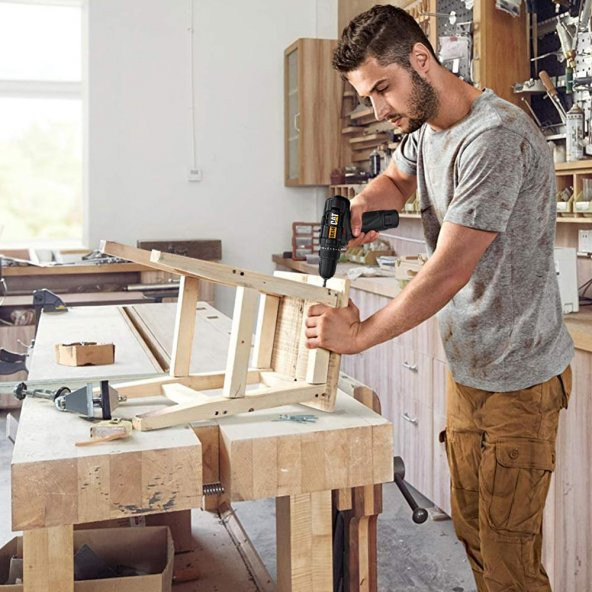 CAT DX14 12Volt2.0Ah Li-ion Profesyonel Şarjlı Matkap - 3