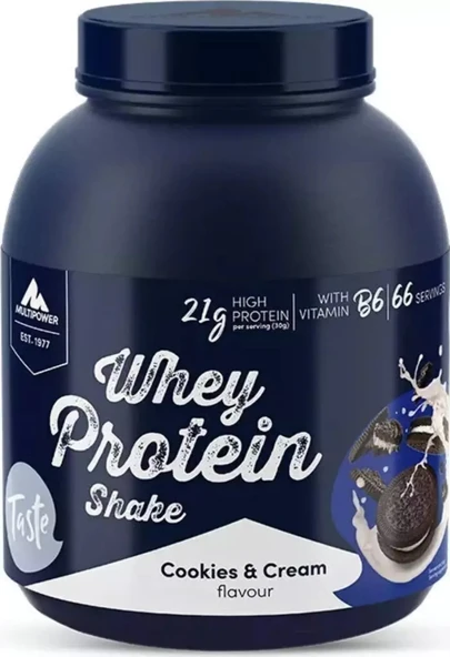 Multipower Whey Protein Tozu 2000 gr Cookies Cream