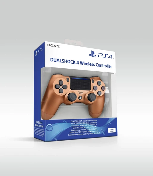Sony DualShock 4 V2 Bakır ZCT2 Kablosuz PS4 Oyun Kolu​​​​​​​ - 2